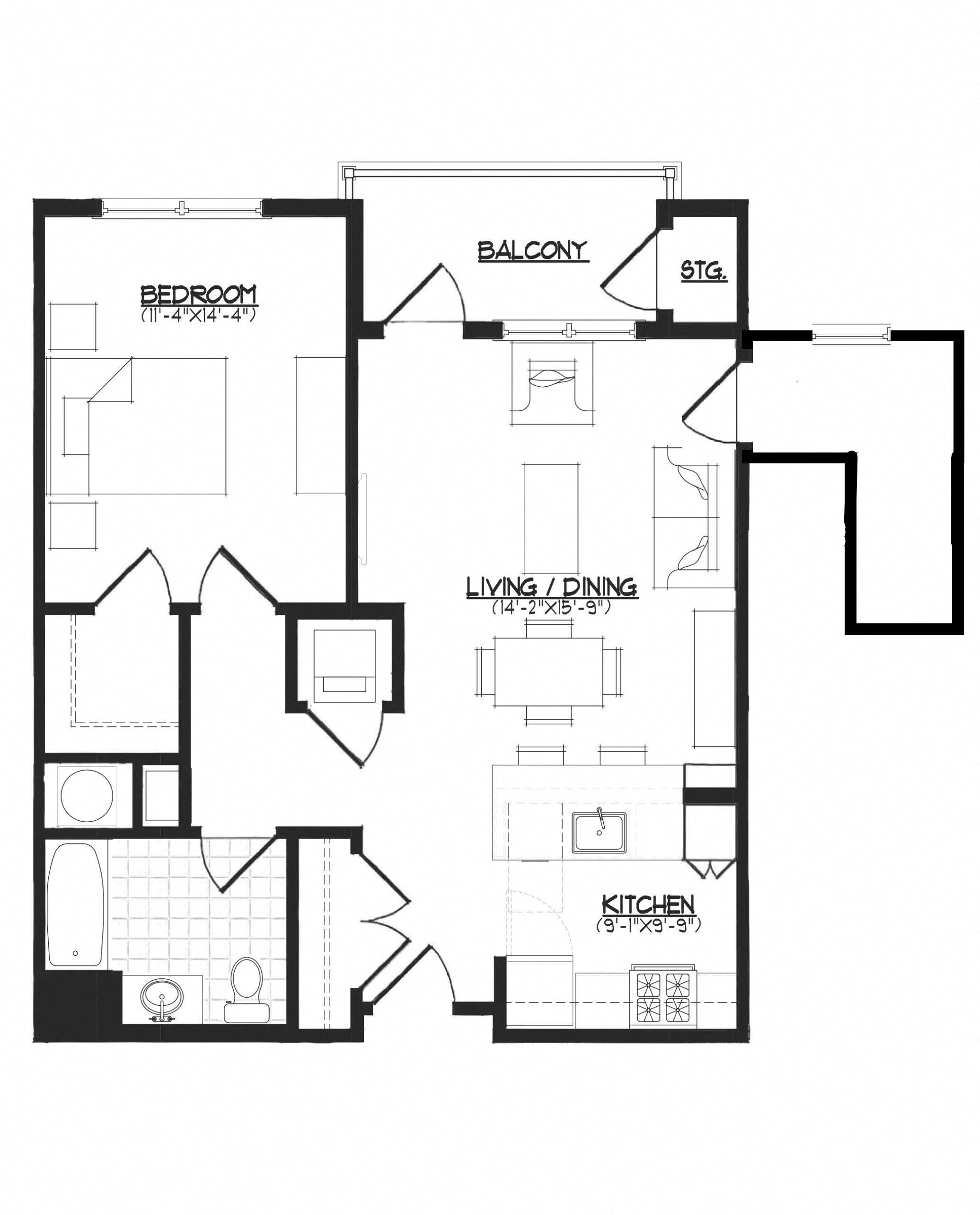 35 Valley Avenue Studio-2 Beds Apartment for Rent - Photo Gallery 27